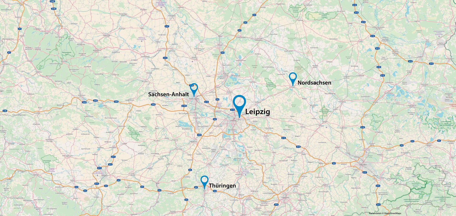 Vorschaukarte Leipzig